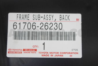 6170626230 FRAME SUB-ASSY, BACK DOOR OPENING 