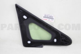 6212048040 WINDOW ASSY, FRONT SIDE FIX, LH