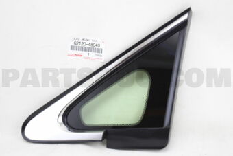 6212048040 WINDOW ASSY, FRONT SIDE FIX, LH