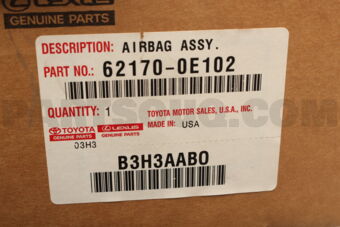 621700E102 AIR BAG ASSY