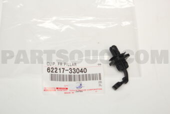6221733040 CLIP, FRONT PILLAR GARNISH