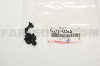 6221733040 CLIP, FRONT PILLAR GARNISH