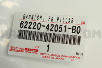 6222042051B0 GARNISH ASSY, FR