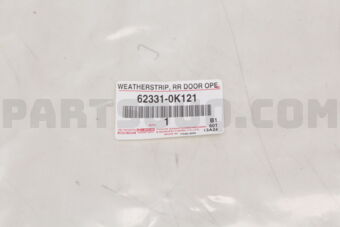623310K121 WEATHERSTRIP  RR