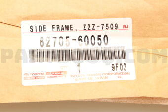 6270560050 Toyota FRAME SUB-ASSY, QUARTER WINDOW, RH