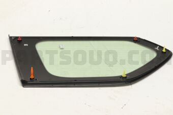6271060D20 WINDOW ASSY, QUARTER, RH