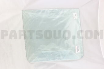 6271160380 GLASS, QUARTER WINDOW, FRONT RH