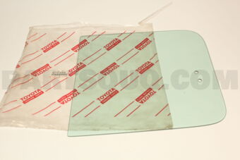 6271290A08 Toyota GLASS, QUARTER WINDOW, FRONT LH