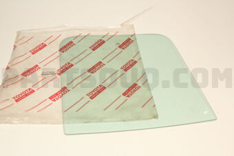 6271290A08 Toyota GLASS, QUARTER WINDOW, FRONT LH