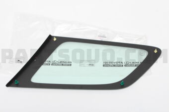 627200K050 WINDOW ASSY, QUARTER, LH