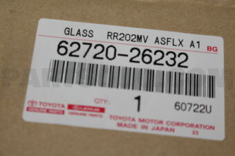 6272026232 WINDOW ASSY  SIDE