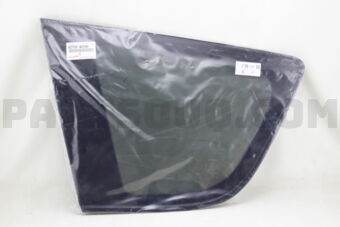 6272042290 WINDOW ASSY, QUARTER, LH