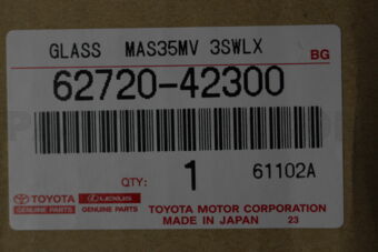 6272042300 WINDOW ASSY, QUARTER, LH