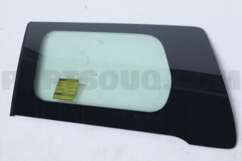 6272058202 Toyota WINDOW ASSY, QUARTER, LH