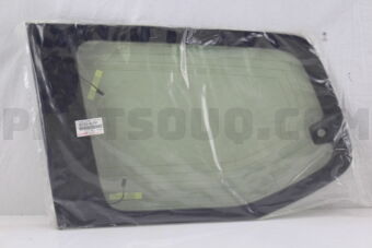 6272060791 WINDOW ASSY, QUARTER, LH