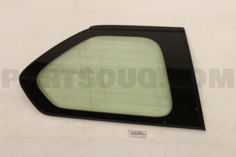 6272060C80 WINDOW ASSY, QUARTER, LH