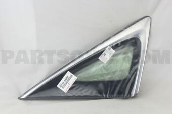 6272078010 WINDOW ASSY, QUARTER, LH
