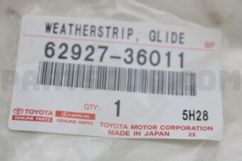 6292736011 WEATHERSTRIP, GLIDE DOOR OUTER