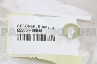 6295560040 RETAINER, QUARTER
