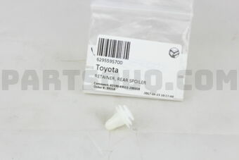 6295595700 RETAINER, REAR SPOILER