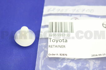 6295595700 RETAINER, REAR SPOILER