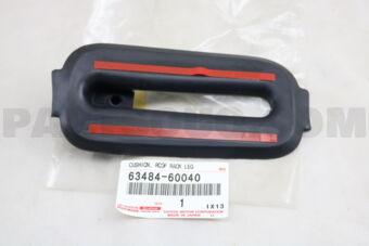 6348460040 Toyota CUSHION, ROOF RACK LEG, CENTER RH