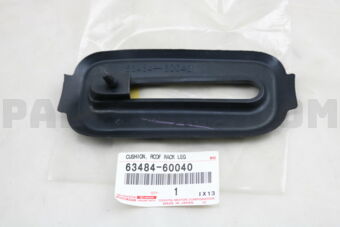 6348460040 CUSHION, ROOF RACK LEG, CENTER RH