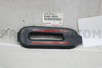 6348660050 CUSHION, ROOF RACK LEG, FRONT RH