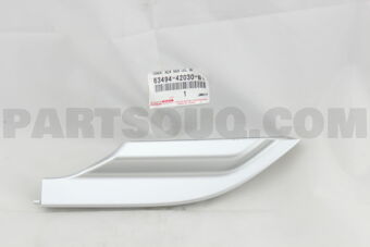 6349442030B1 COVER, ROOF RACK LEG, REAR LH