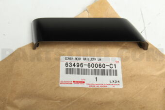 6349660060C1 COVER, ROOF RACK LEG, CENTER LH