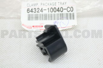 6432410040C0 CLAMP, PACKAGE TRAY TRIM, LH