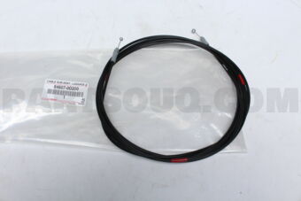 646070D200 CABLE SUB-ASSY, LUGGAGE DOOR LOCK 