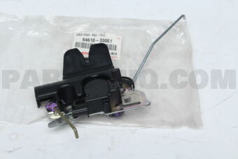 6461033061 LOCK ASSY, LUGGAGE COMPARTMENT DOOR
