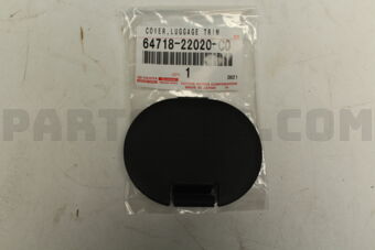 6471822020C0 COVER, DECK TRIM SERVICE HOLE
