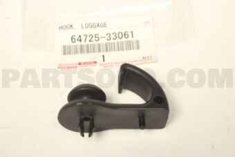 6472533061 Toyota HOOK, LUGGAGE COMPARTMENT TRIM, NO.1