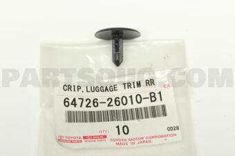 6472626010B1 CLIP(FOR ENGINE COVER MAT)