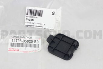 6479835020B0 COVER, BACK DOOR LOCK