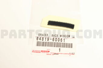 6481960061 SPACER  BACK WINDOW