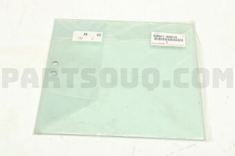 6482160010 GLASS, BACK WINDOW SLIDE, RH