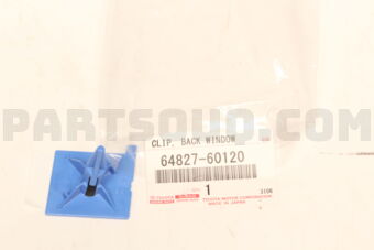 6482760120 CLIP, BACK WINDOW