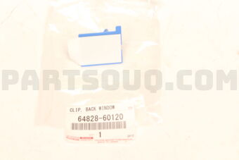 6482860120 CLIP, BACK WINDOW