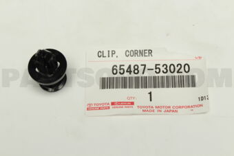 6548753020 CLIP, CORNER