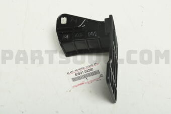 6563102260 PLATE, REAR WHEEL HOUSE, FRONT RH