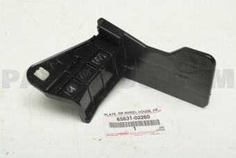6563102260 PLATE, REAR WHEEL HOUSE, FRONT RH