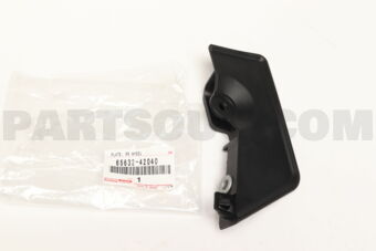 6563242040 Toyota PLATE  RR WHEEL
