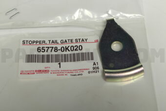 657780K020 STOPPER  TAIL GATE S