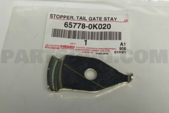 657780K020 STOPPER  TAIL GATE S