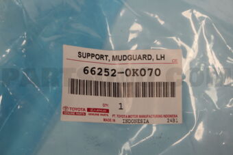 662520K070 SUPPORT, MUDGUARD