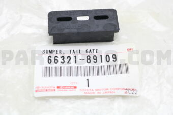 6632189109 BUMPER, GATE RUBBER