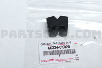 663240K020 CUSHION, TAIL GATE